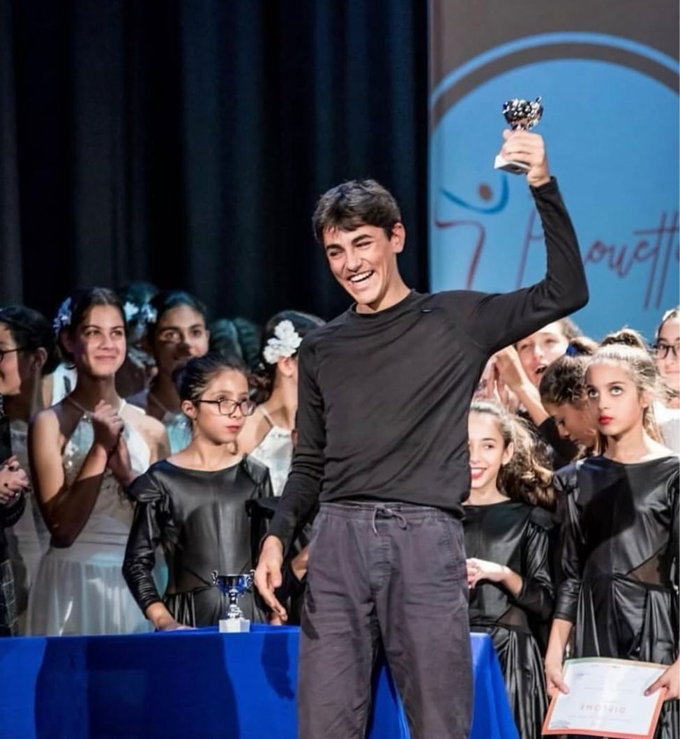 Jeunes danseuses en scène